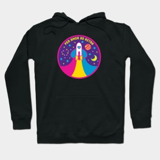 Space Pride - Pansexual Flag Hoodie